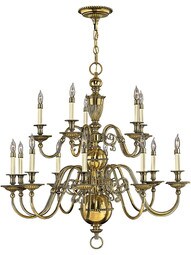 Cambridge Two Tier Chandelier With 15 Lights